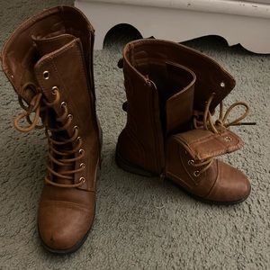 Brown boots